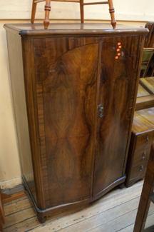 Appraisal: PERIOD ROSEWOOD FRONT TWO DOOR ROBE