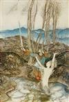 Appraisal: RACKHAM ARTHUR Some British Ballads tipped-in color plates by Rackham