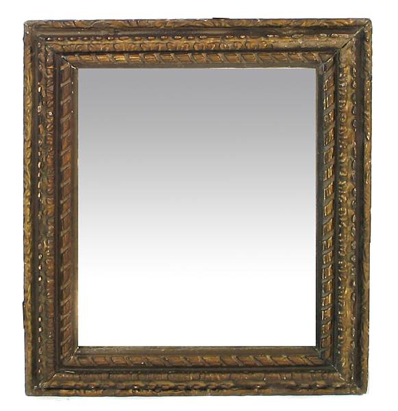 Appraisal: A Louis XVI style mirror frame th century with later