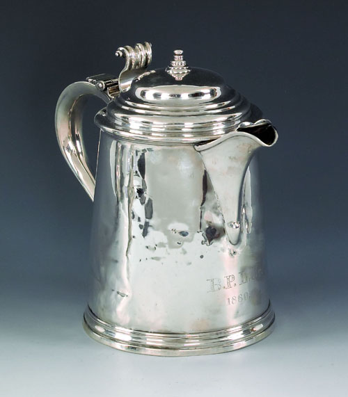 Appraisal: Newport Rhode Island silver tankard ca bearing the touch of