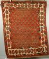 Appraisal: RUG - x Antique Caucasian rug ca floral border red