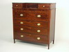 Appraisal: CHEST OF DRAWERS - Circa - mahogany four drawer chest