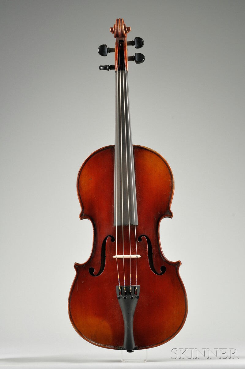 Appraisal: Modern Viola c Probably JTL labeled COPIE DE STRADIVARIUS length