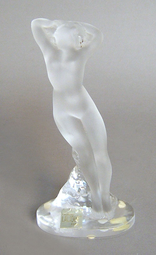 Appraisal: Lalique female nude