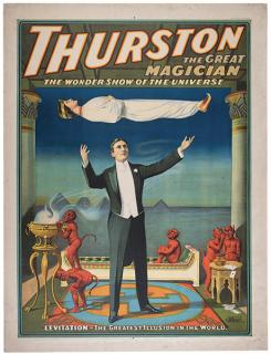 Appraisal: Thurston Howard Thurston the Great Magician Levitation The Greatest Illusion