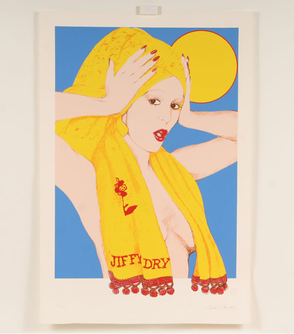 Appraisal: Bob Pardo th century Pop Art lot of Jiffy Dry