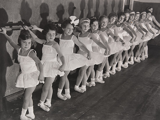 Appraisal: EISENSTAEDT ALFRED - Potential Ballerinas at the Truempy Dance School