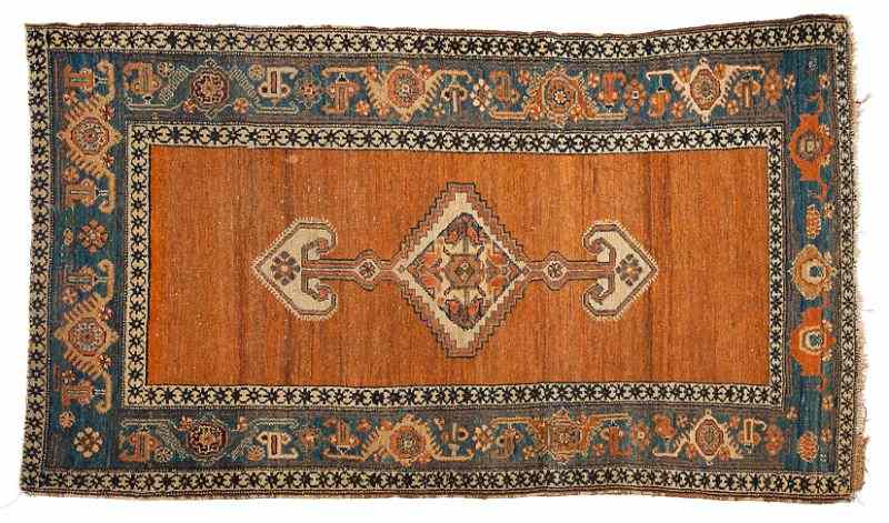 Appraisal: Persian Medallion Area Rugcirca s with cotton foundation wool pile