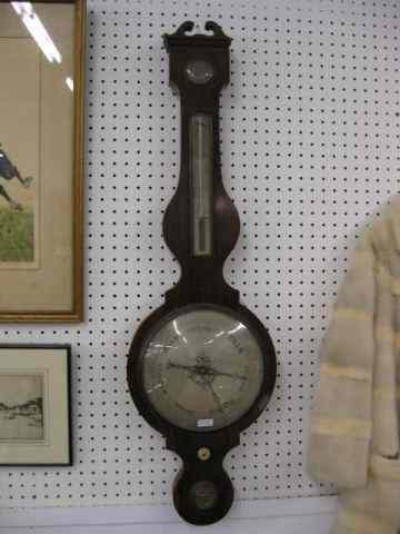 Appraisal: th Century English Barometer byW Hele Teignmouth as found in