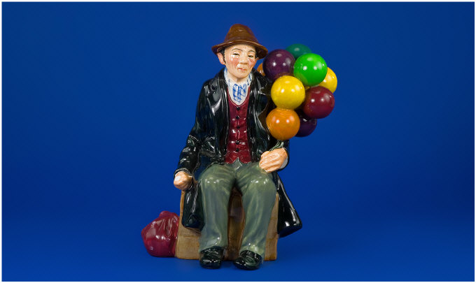 Appraisal: Royal Doulton Figure HN The Balloon Man Colour Black And