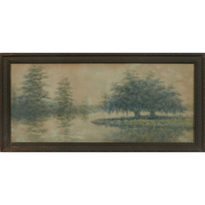 Appraisal: Alexander John Drysdale Louisiana - Silver Moon th c oil