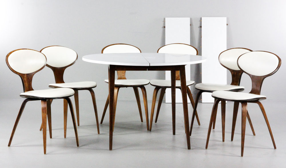 Appraisal: - Norman Cherner for Plycraft Chairs Set of six Norman