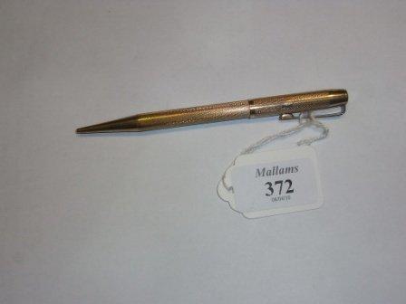 Appraisal: A CT GOLD PROPELLING PENCIL