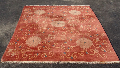 Appraisal: LARGE DESIGNER CONTEMPORARY CARPET Approx ' '' x ' Very