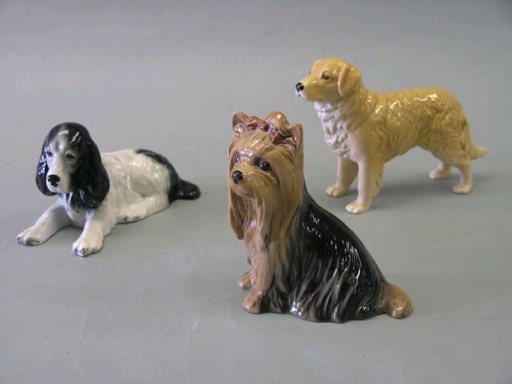 Appraisal: Three SylvaC dogs moulds and