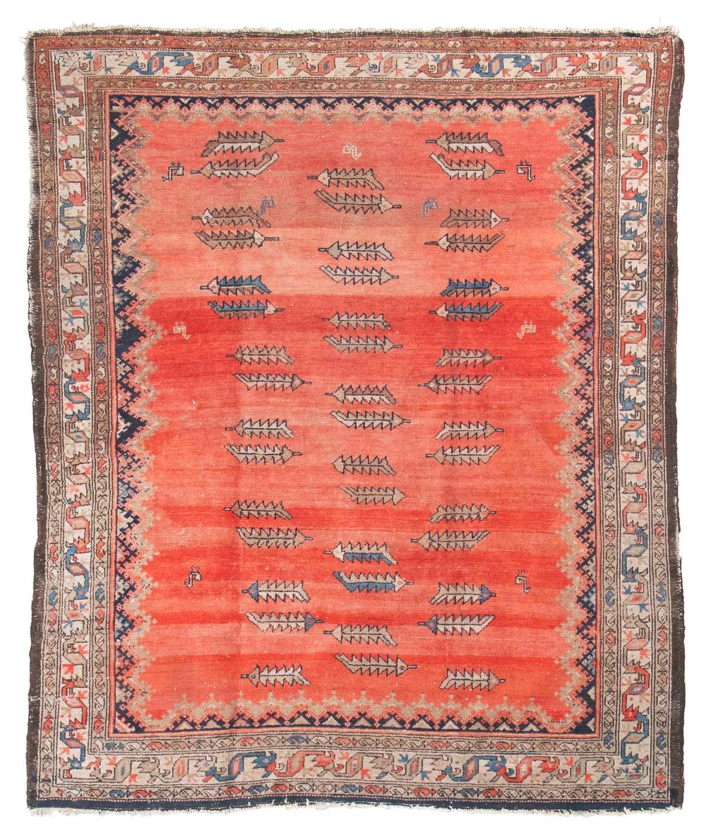 Appraisal: MALAYER RUG X FIRST QUARTER OF THE TH CENTURYMALAYER RUG