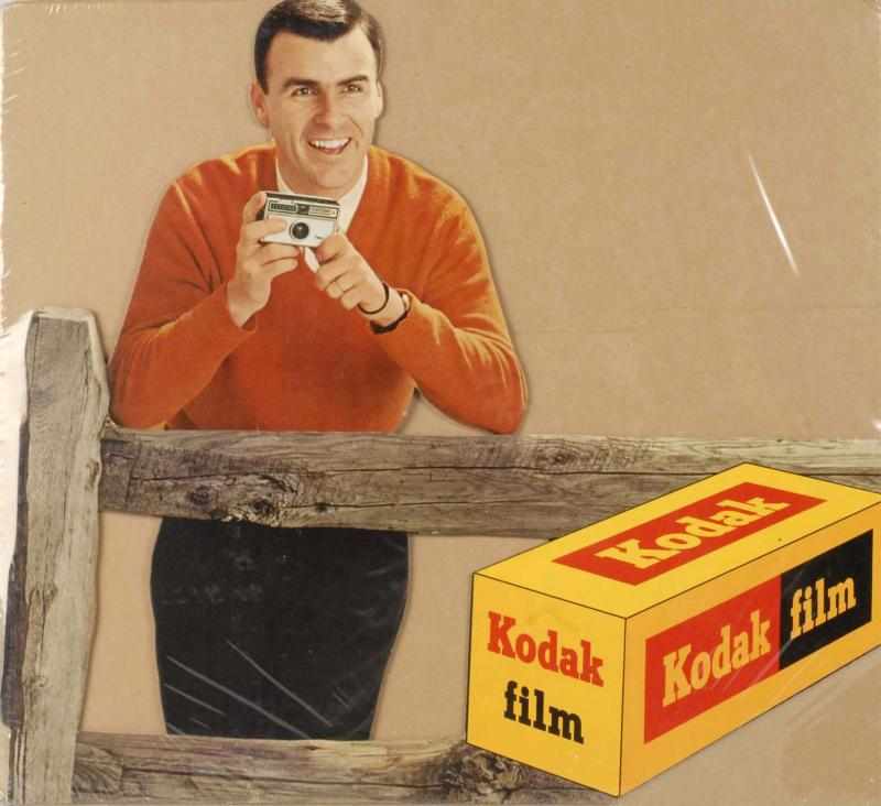 Appraisal: Cardboard Kodak Film Advertising Die-Cut Description Circa s Nice image