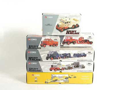 Appraisal: Corgi Classics Heavy Haulage Vehicles - to include Wynn's Scammell