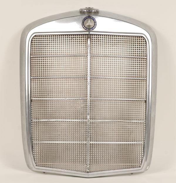 Appraisal: Mercedes-Benz chrome radiator grille x