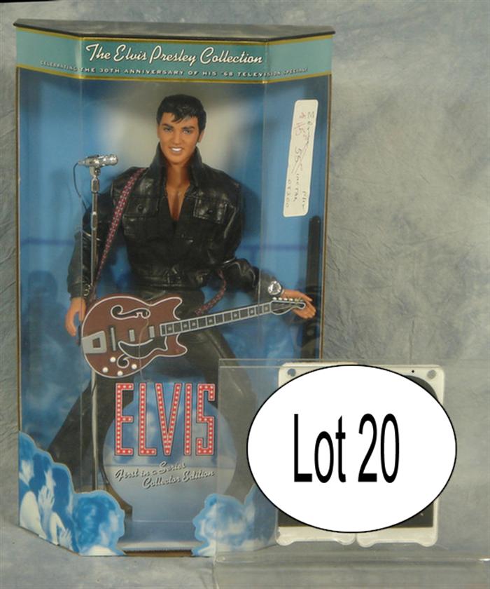 Appraisal: Mattel Elvis Doll mint in orginal box Estimate -