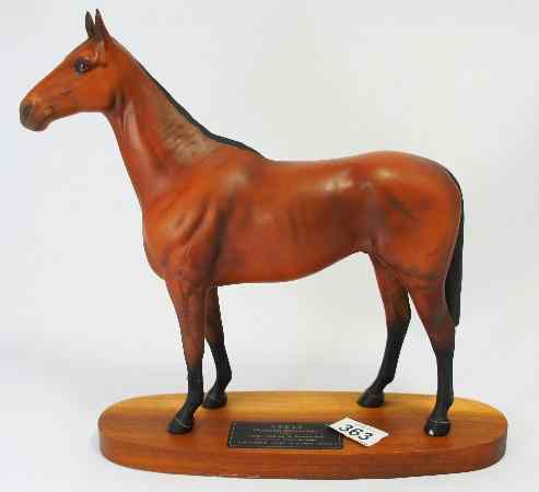 Appraisal: Beswick Connoisseur Model of Arkle Model Crack to one leg