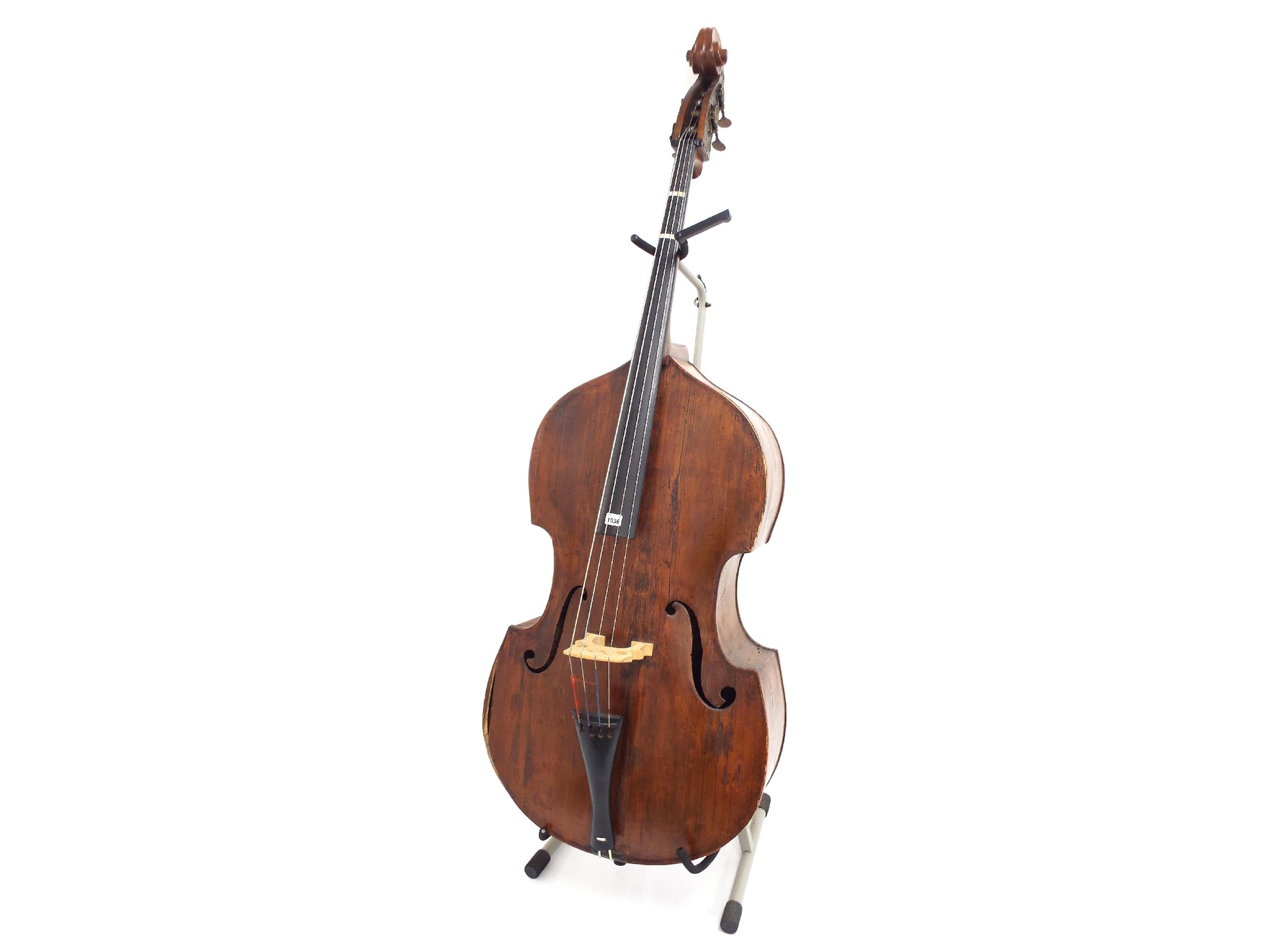 Appraisal: th century double bass in need of restoration