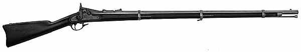 Appraisal: Model Springfield Trapdoor Rifle - cal round barrel Three barrel