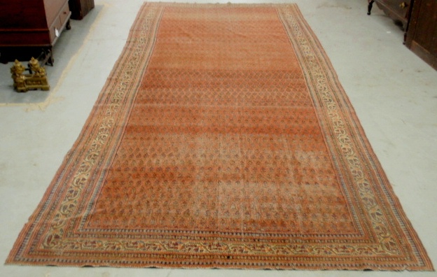 Appraisal: - Large Serabend oriental carpet x -