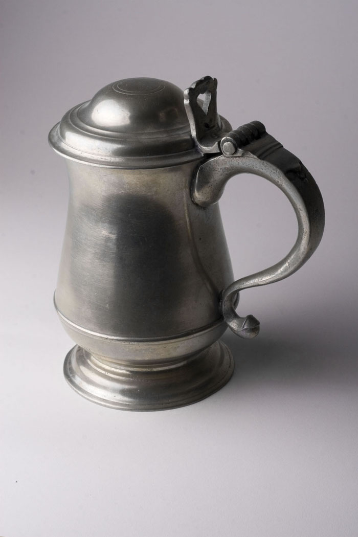 Appraisal: PEWTER TANKARD WILLIAM WILL - Philadelphia Pennsylvania - Maker's mark