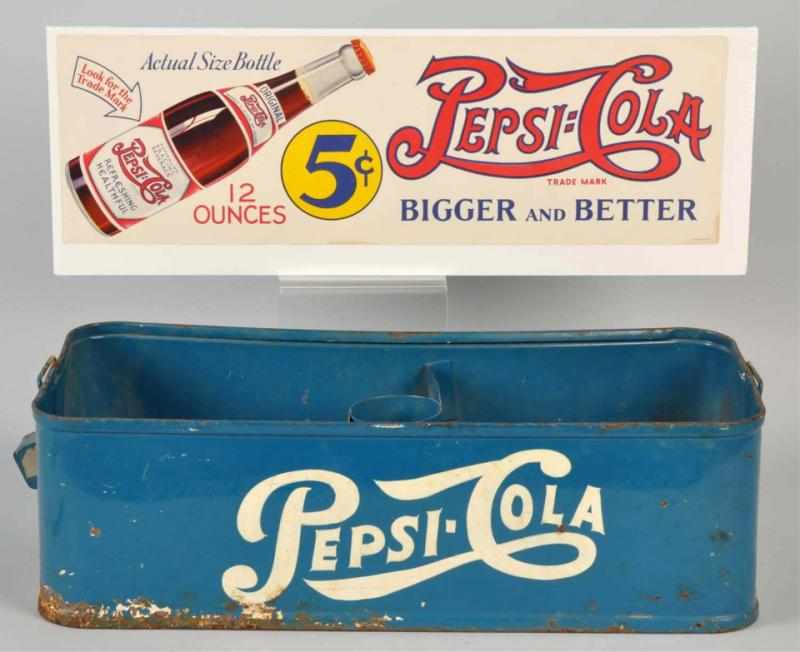 Appraisal: Pepsi-Cola Stadium Vendor Paper Sign s to s Early paper