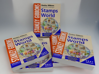 Appraisal: A set of Stanley Gibbons world stamp simplified catalogues -