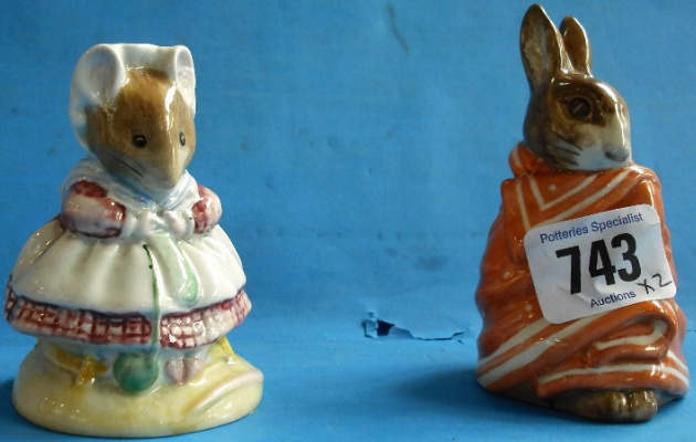 Appraisal: Beswick Beatrix Potter Figures The Old Woman Who Lived In