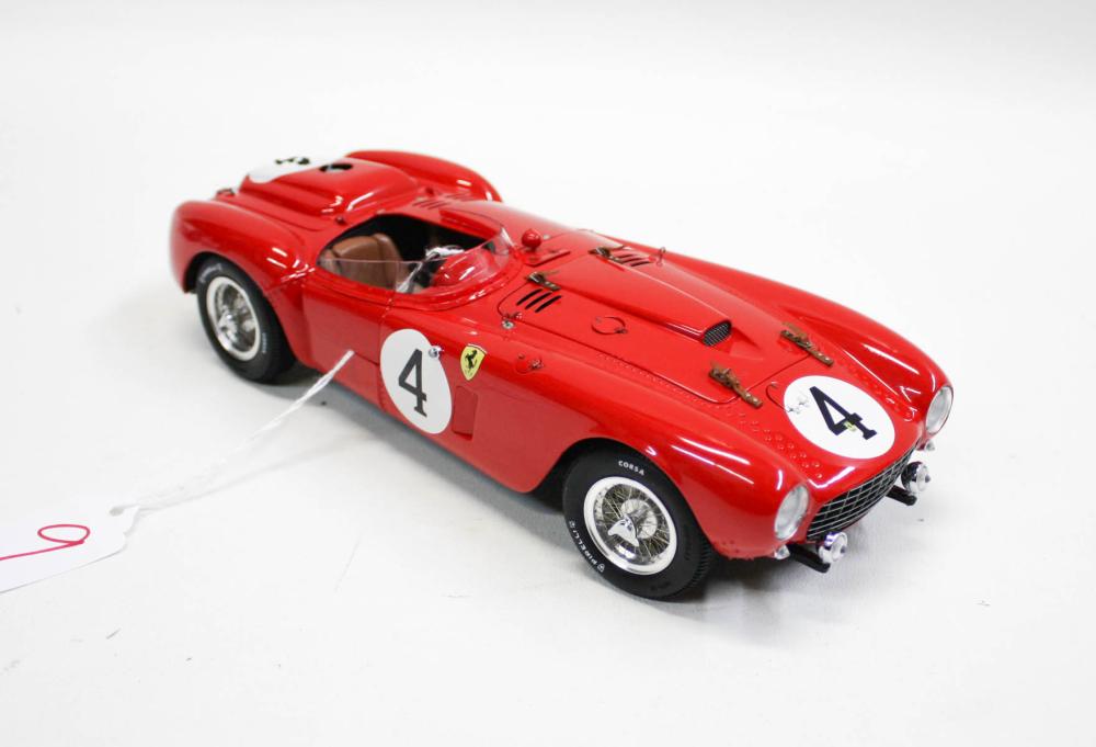 Appraisal: ITALIAN BBR DIECAST SCALE MODEL CAR Ferrari plus license plate