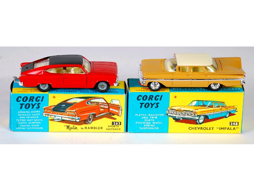 Appraisal: CORGI TOYS MINT AND BOXED 'MARLIN' BY RAMBLER SPORTS FASTBACK