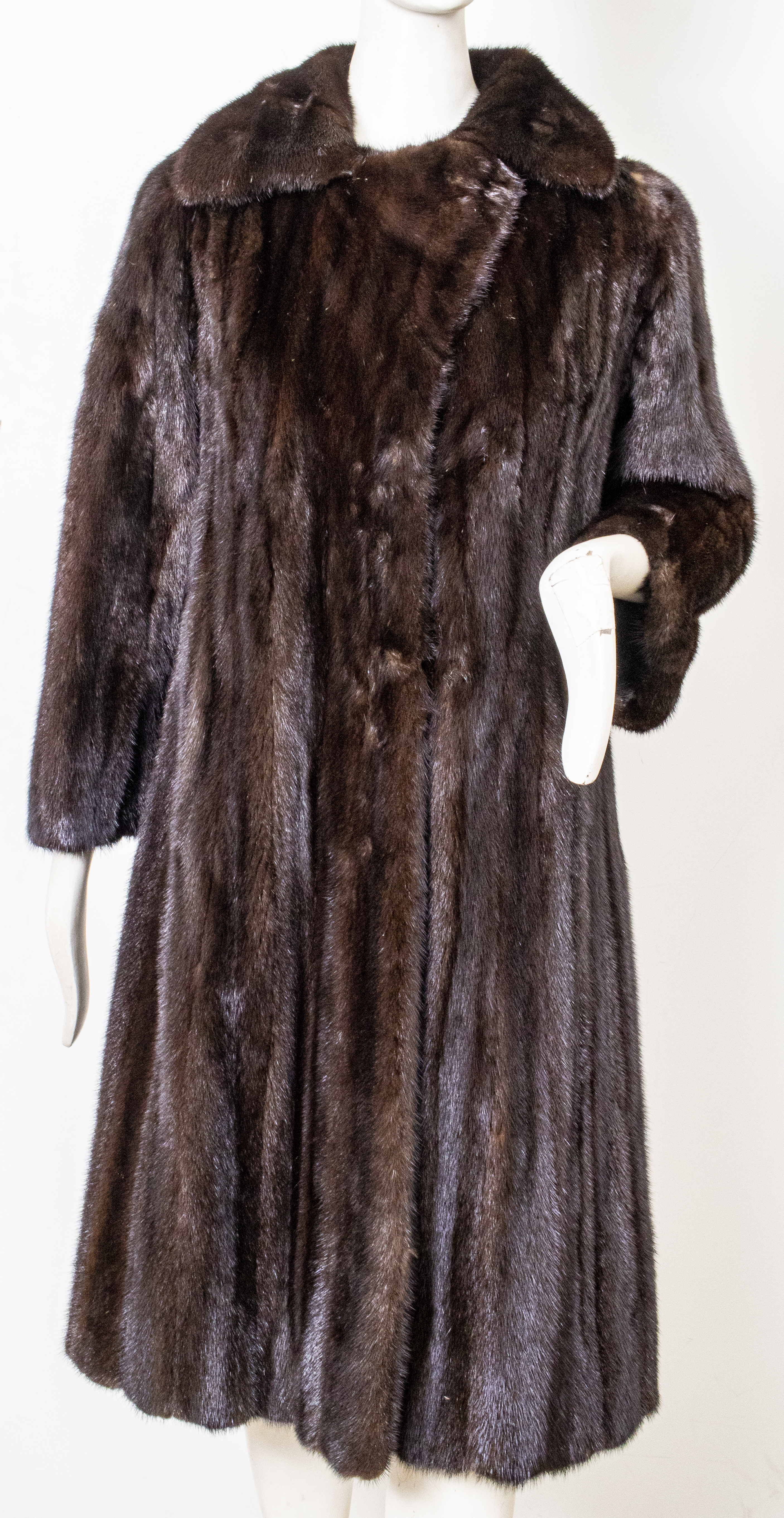 Appraisal: PAUL ANTON FURS MINK FULL-LENGTH COAT Paul Anton Furs mink