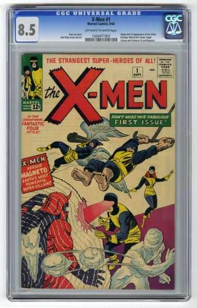 Appraisal: X-Men CGC Marvel Comics Stan Lee story with Jack Kirby