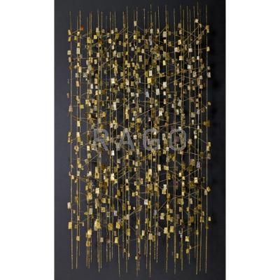 Appraisal: HARRY BERTOIA - Sculpture Devon Dunes Pennsylvania Patinated and gilt