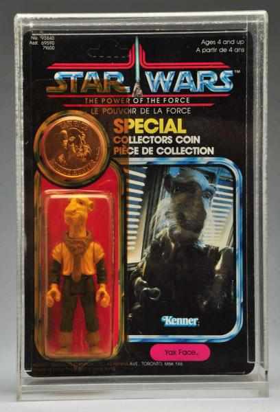 Appraisal: Star Wars POF Yak Face Carded Figure Description European variation