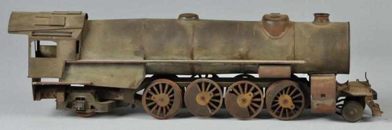 Appraisal: Scratch-Built Metal Train Locomotive Description Early model using some production