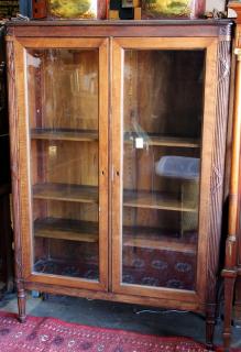 Appraisal: Victorian bookcase in the Neoclassical taste Victorian bookcase in the