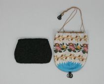 Appraisal: Two Victorian Beaded Bags Lot of two hand-beaded evening bags