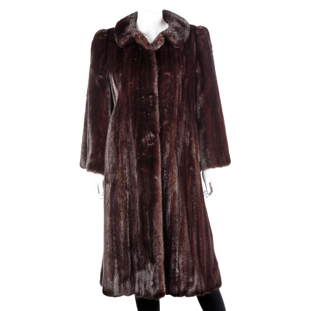 Appraisal: Mano Swartz Black Diamond Mink Coat