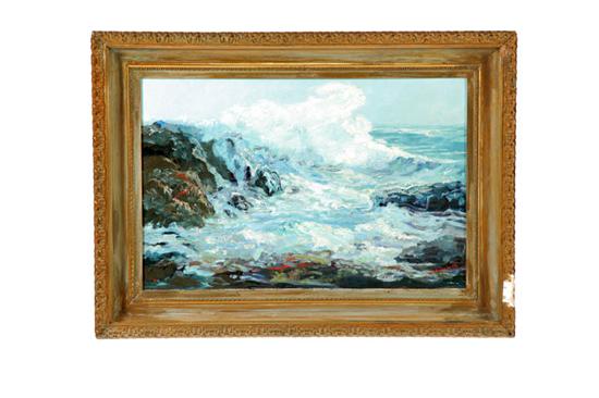 Appraisal: SEA COAST BY L SKIPWORTH AMERICAN TH CENTURY Oil on