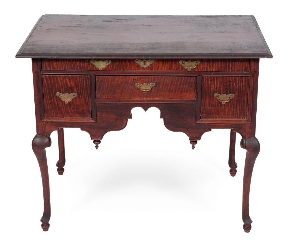 Appraisal: EARLY QUEEN ANNE LOWBOY PROBABLY WINDSOR CONNECTICUT MID- TH CENTURY