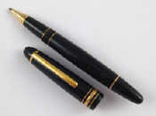 Appraisal: A Mont Blanc Meisterstuck ballpoint pen numbered GV