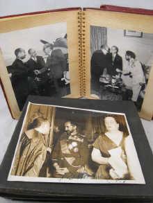 Appraisal: A signed photograph of Emperor Haile Selassie together with albums