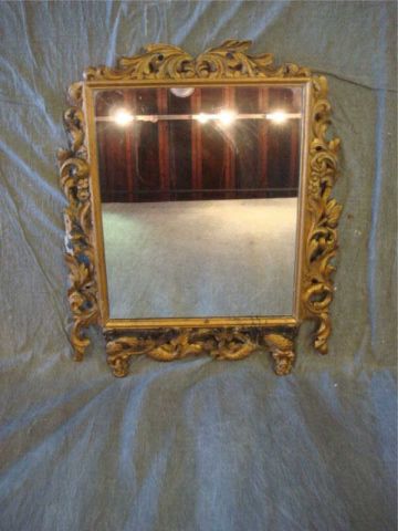 Appraisal: Spanish th Cent Giltwood Mirror Dimensions x Estimate -