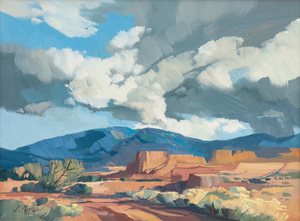 Appraisal: Laurence Philip Sisson American - Untitled Landscape Laurence Philip Sisson