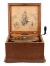 Appraisal: MUSIC BOX - Regina Music Box Co Rahway NJ oak