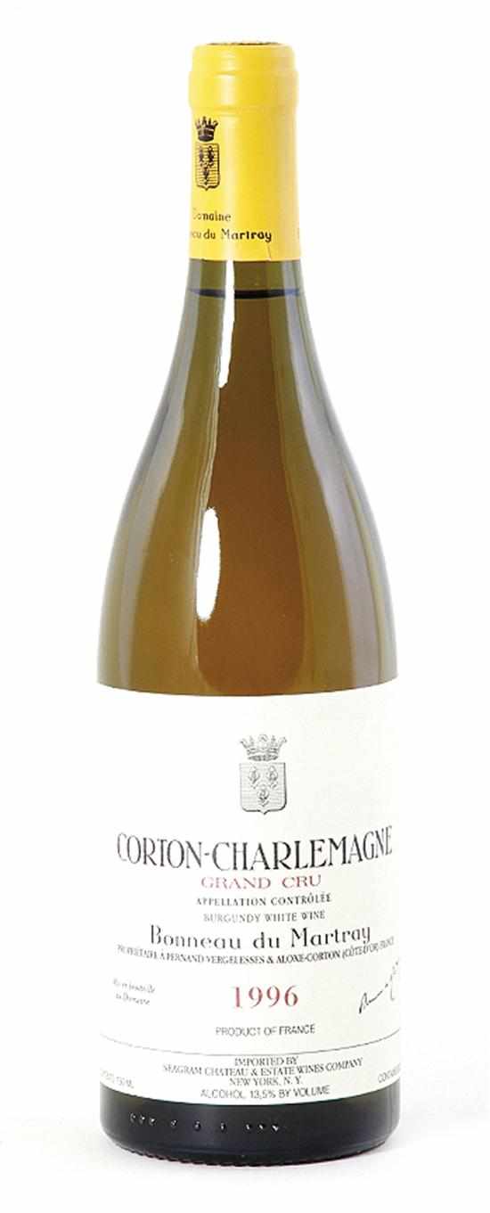 Appraisal: Corton-Charlemagne Grand Cru Chardonnay Bonneau du Martray Burgundy France L